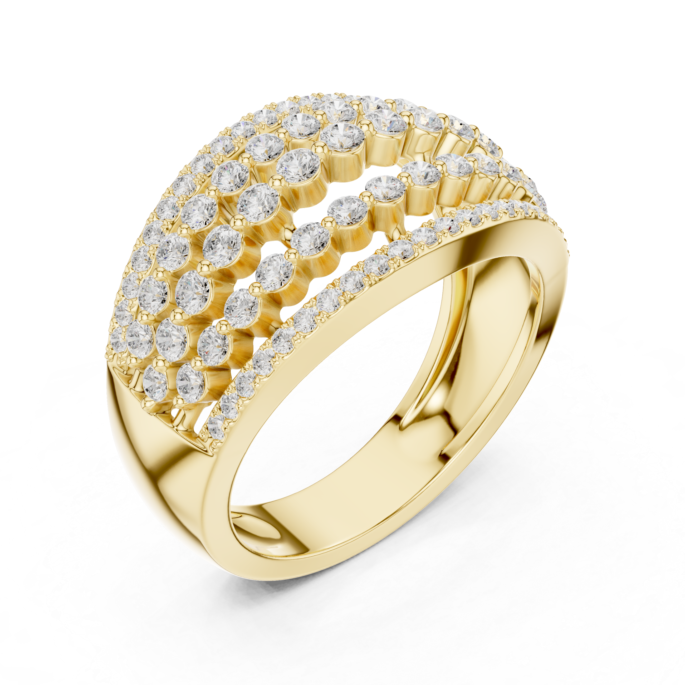 Jade Harmony Lab Grown Diamond Ring