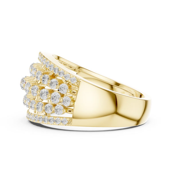 Jade Harmony Lab Grown Diamond Ring