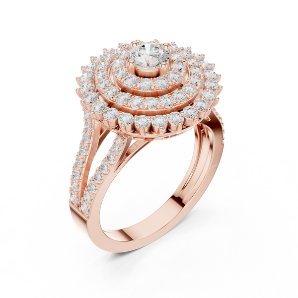 Jasmine Aura Lab Grown Diamond Ring