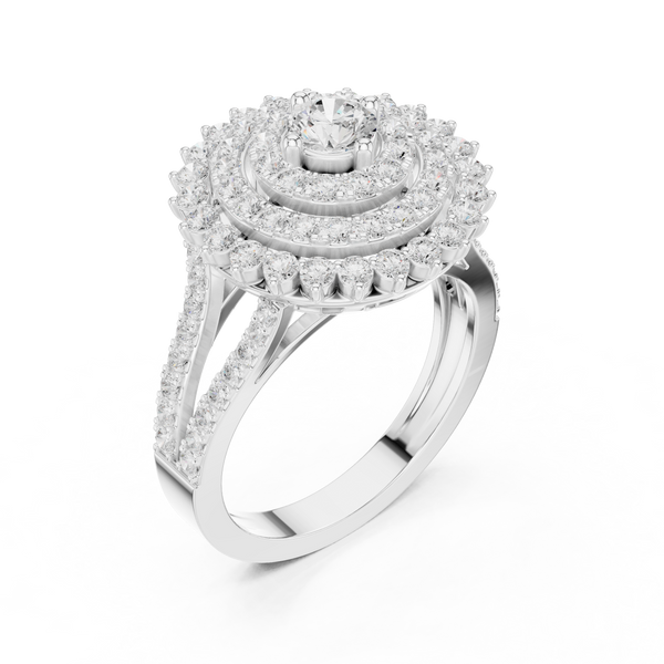 Jasmine Aura Lab Grown Diamond Ring