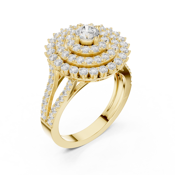Jasmine Aura Lab Grown Diamond Ring