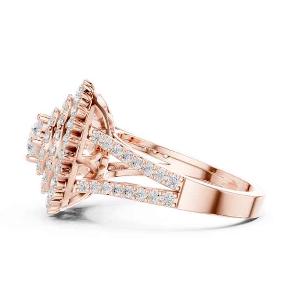 Jasmine Aura Lab Grown Diamond Ring