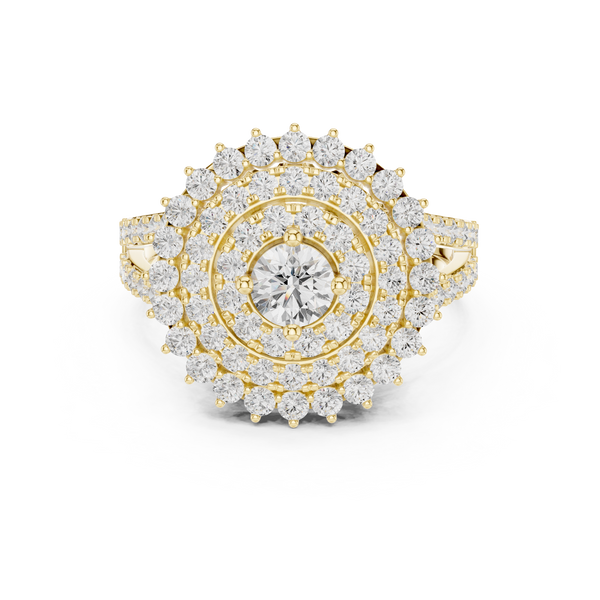 Jasmine Aura Lab Grown Diamond Ring