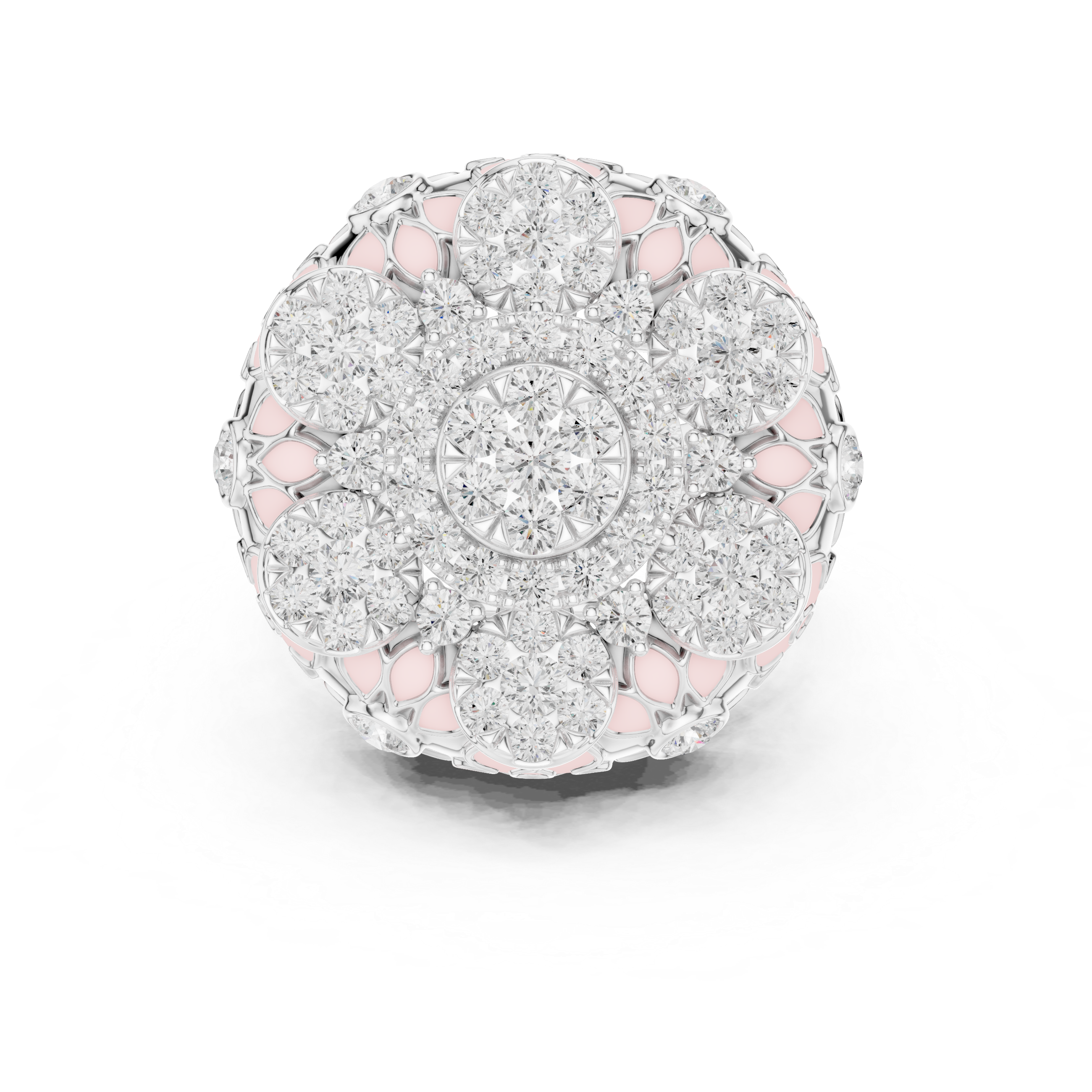 Ebony Petal Lab Grown Diamond Ring