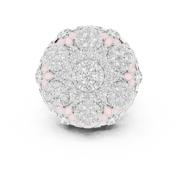 Ebony Petal Lab Grown Diamond Ring
