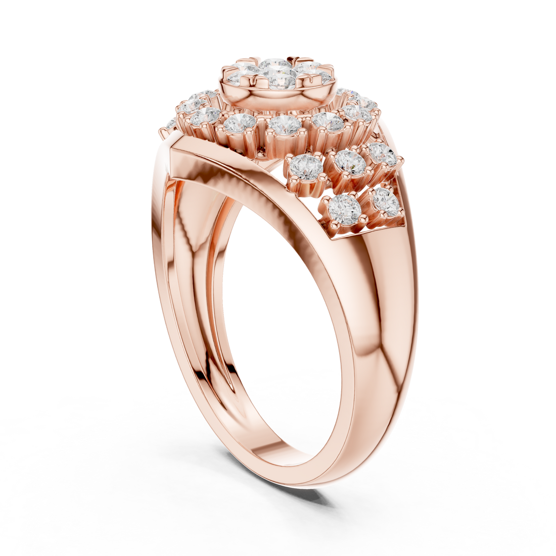 Island Harmony Lab Grown Diamond Ring