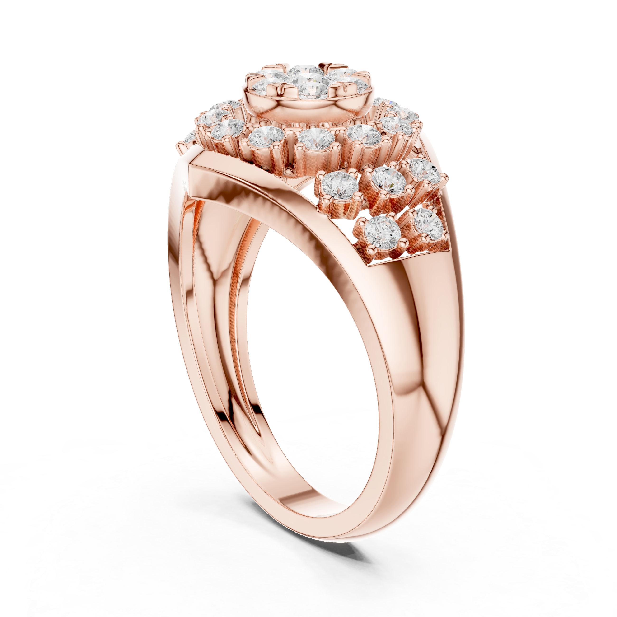 Island Harmony Lab Grown Diamond Ring