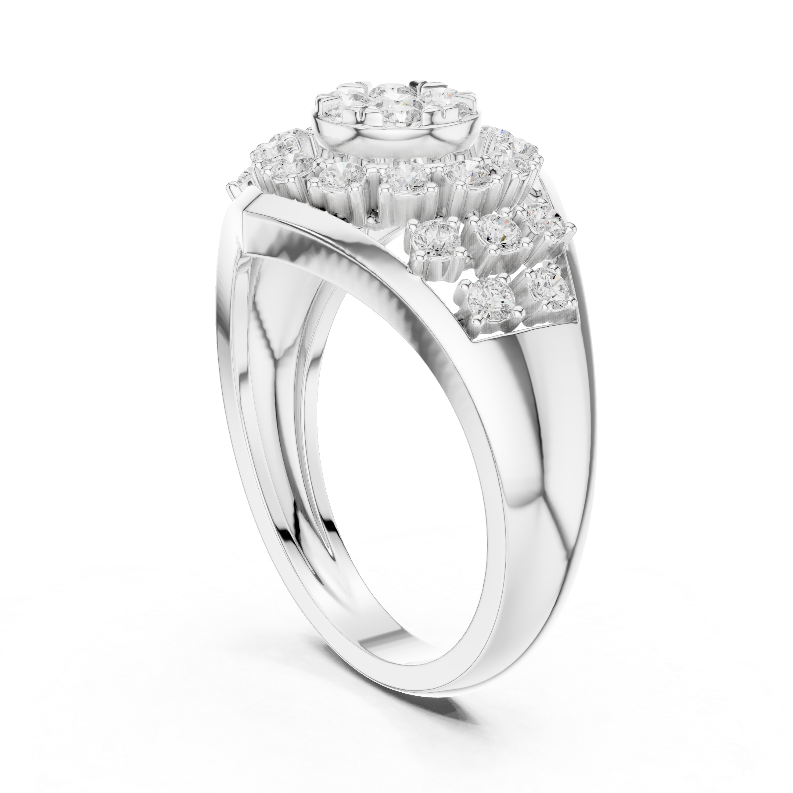 Island Harmony Lab Grown Diamond Ring