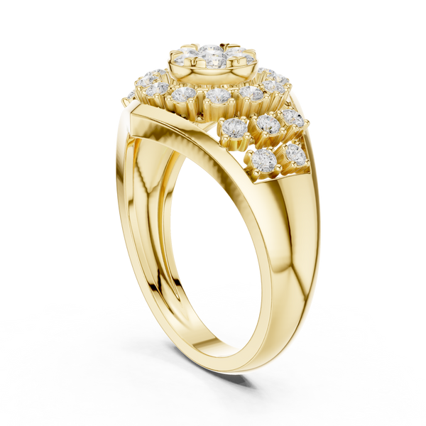 Island Harmony Lab Grown Diamond Ring
