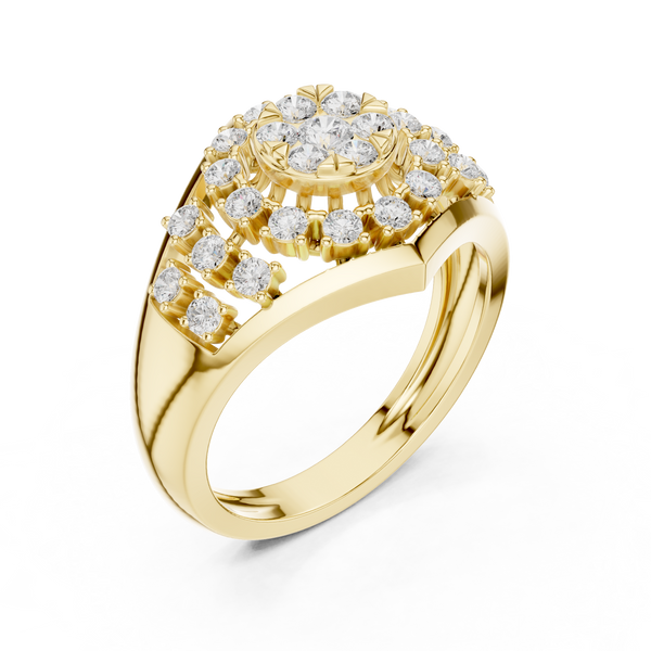 Island Harmony Lab Grown Diamond Ring