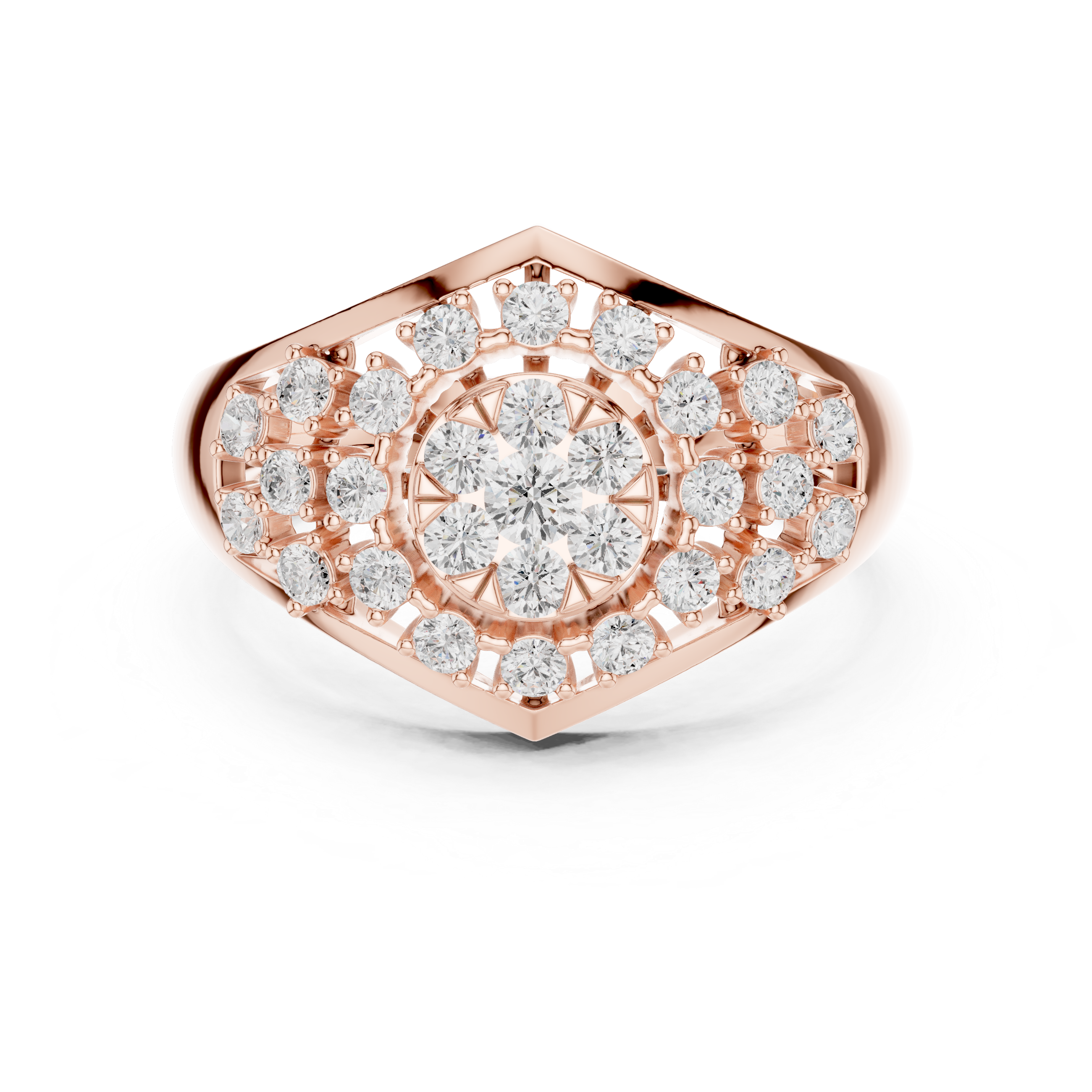 Island Harmony Lab Grown Diamond Ring