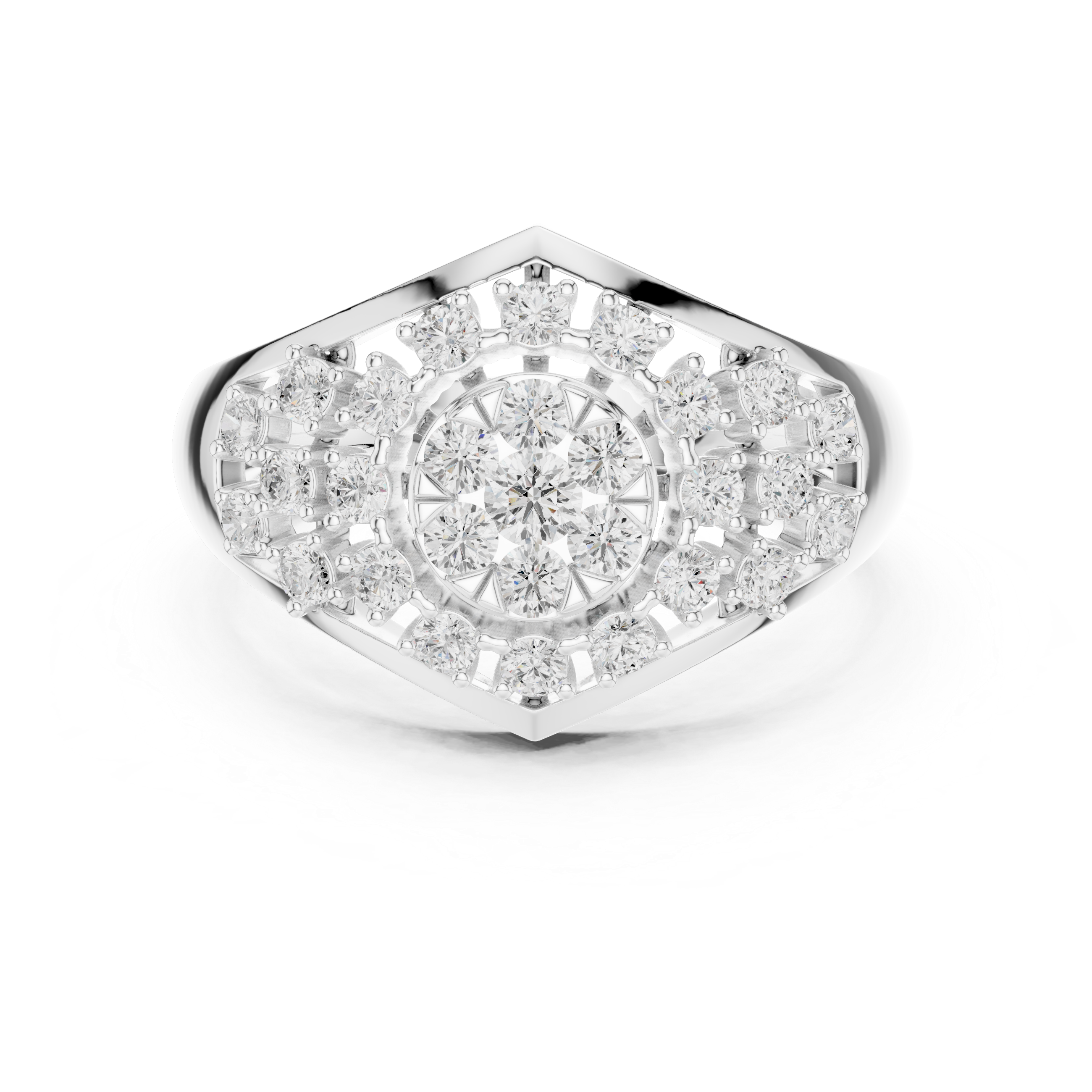 Island Harmony Lab Grown Diamond Ring
