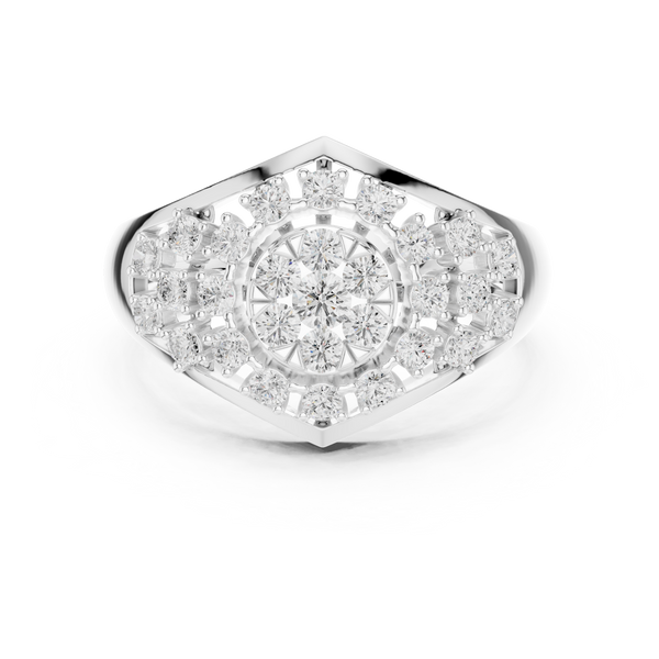 Island Harmony Lab Grown Diamond Ring