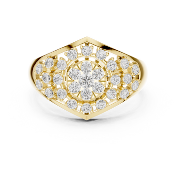 Island Harmony Lab Grown Diamond Ring