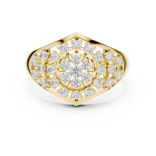 Island Harmony Lab Grown Diamond Ring