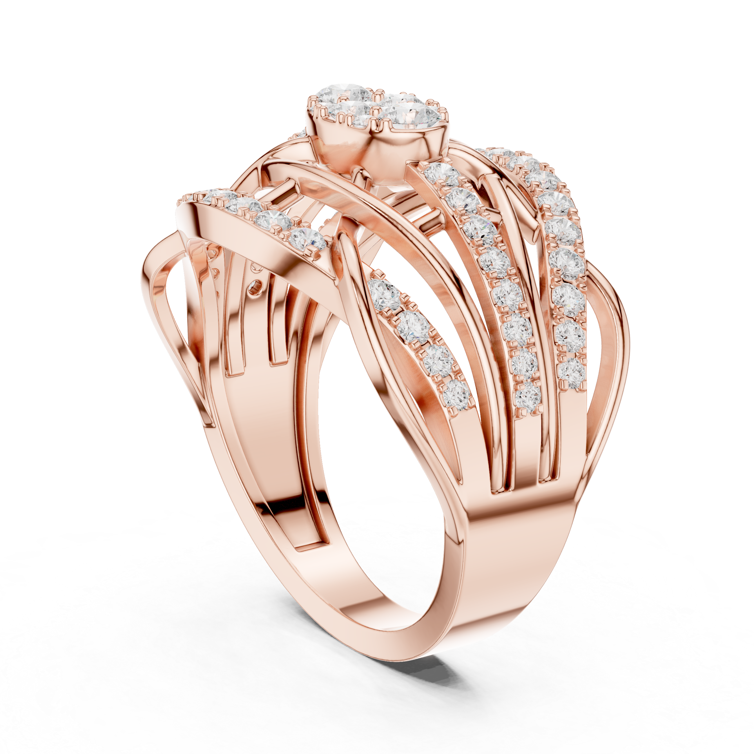 Rosewood Charm Lab Grown Diamond Ring