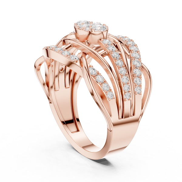 Rosewood Charm Lab Grown Diamond Ring