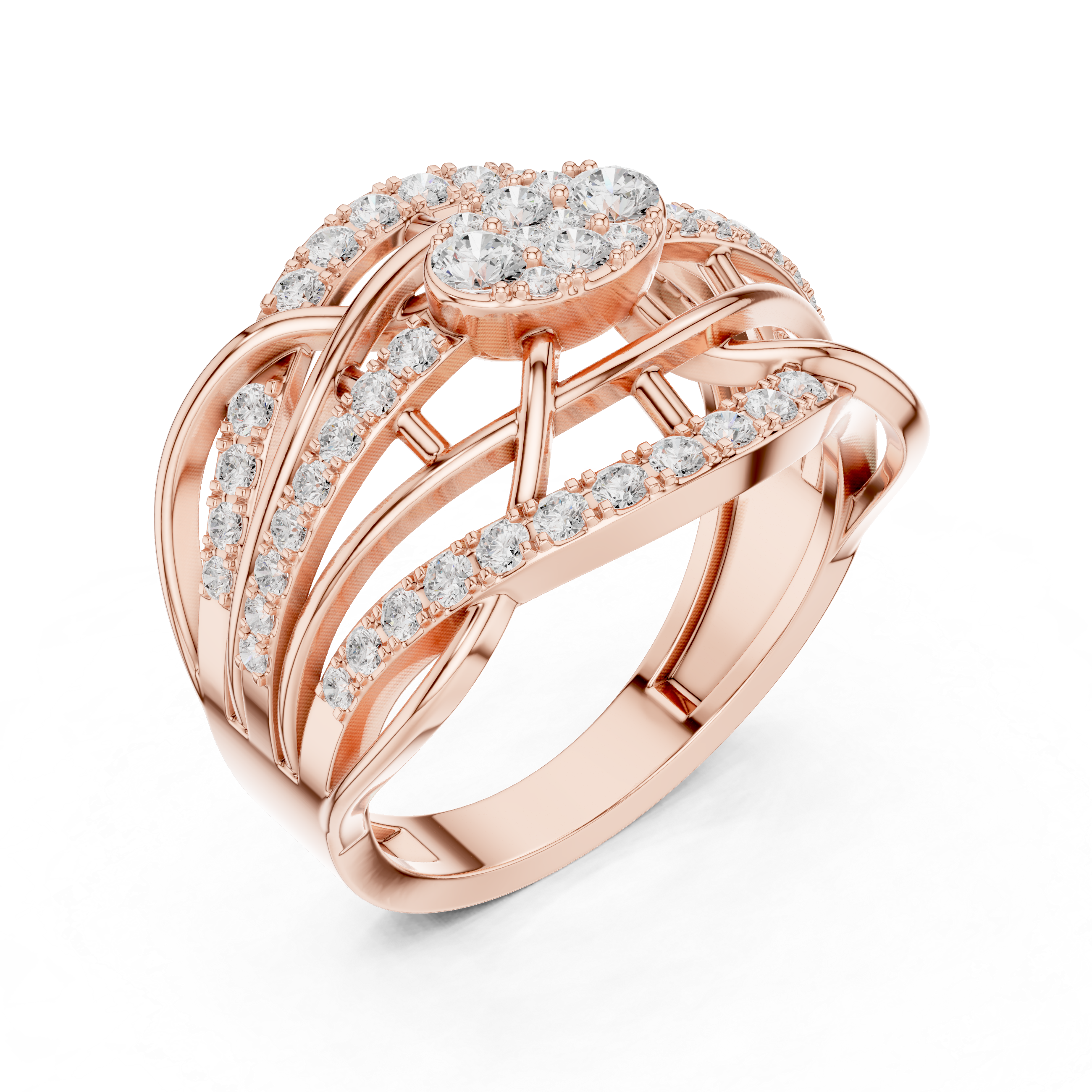 Rosewood Charm Lab Grown Diamond Ring
