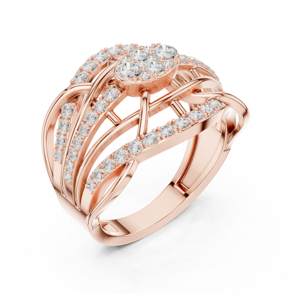 Rosewood Charm Lab Grown Diamond Ring