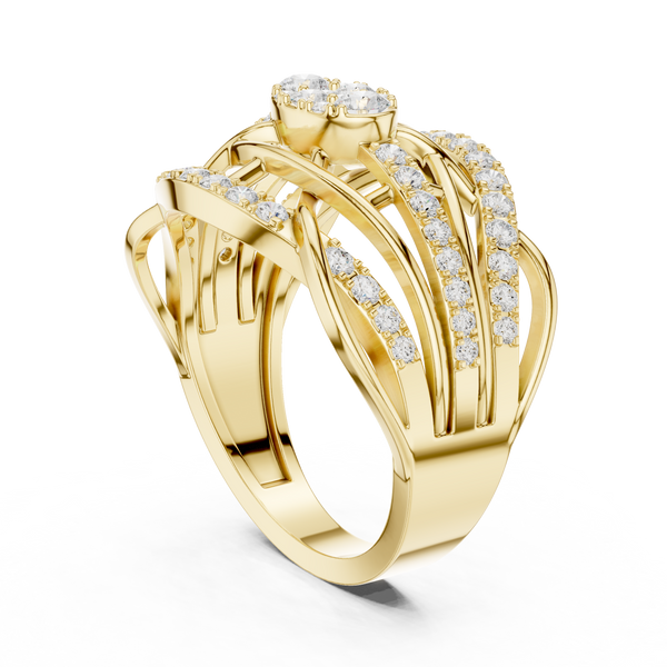 Rosewood Charm Lab Grown Diamond Ring