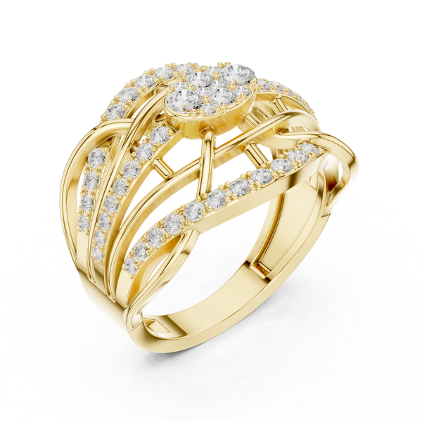 Rosewood Charm Lab Grown Diamond Ring