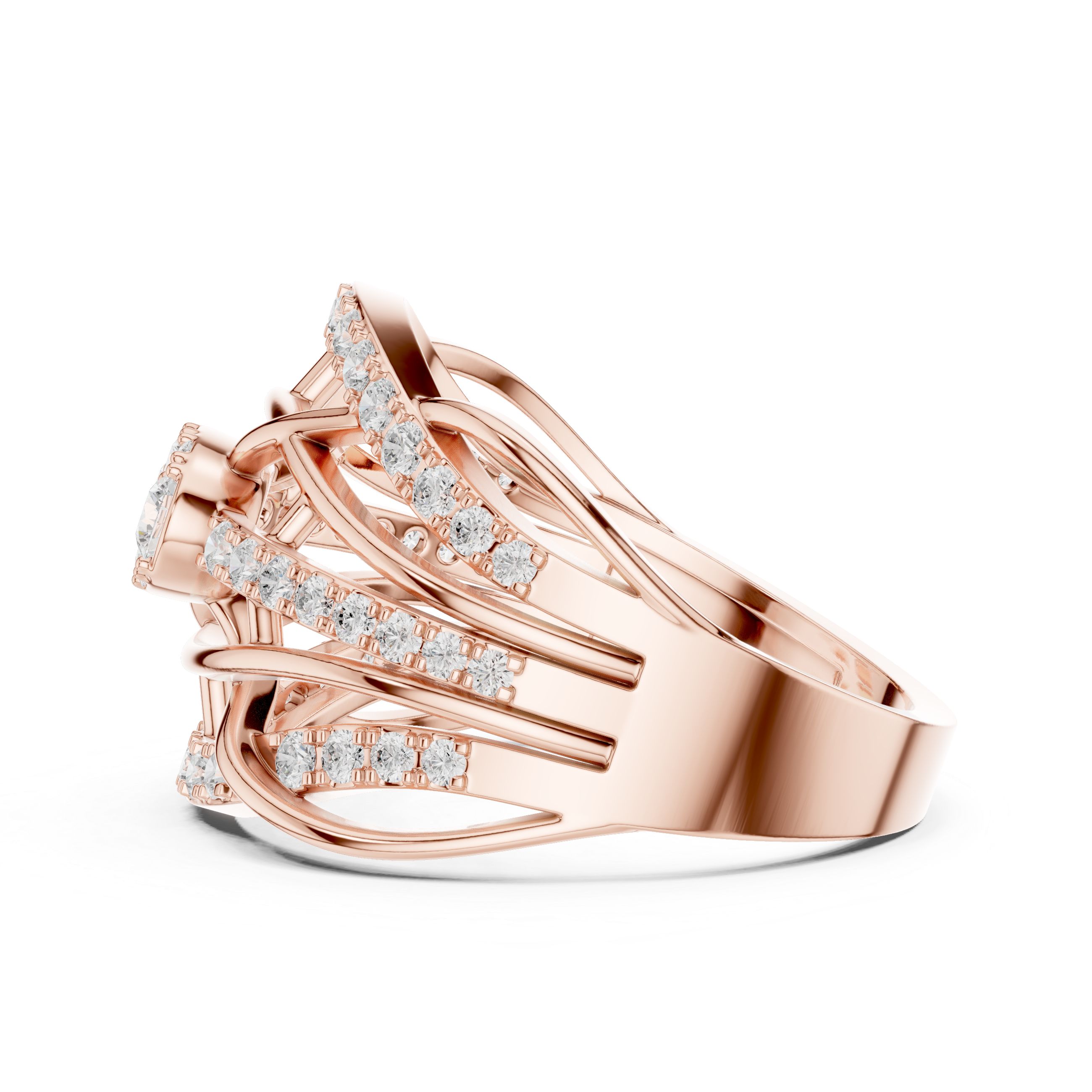 Rosewood Charm Lab Grown Diamond Ring