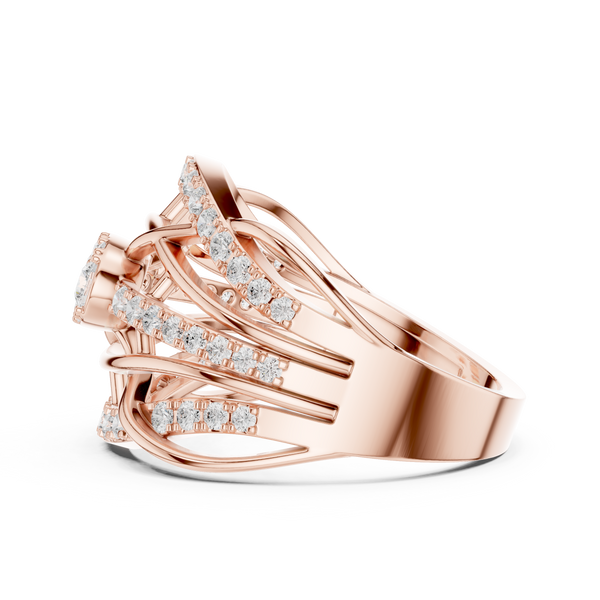 Rosewood Charm Lab Grown Diamond Ring