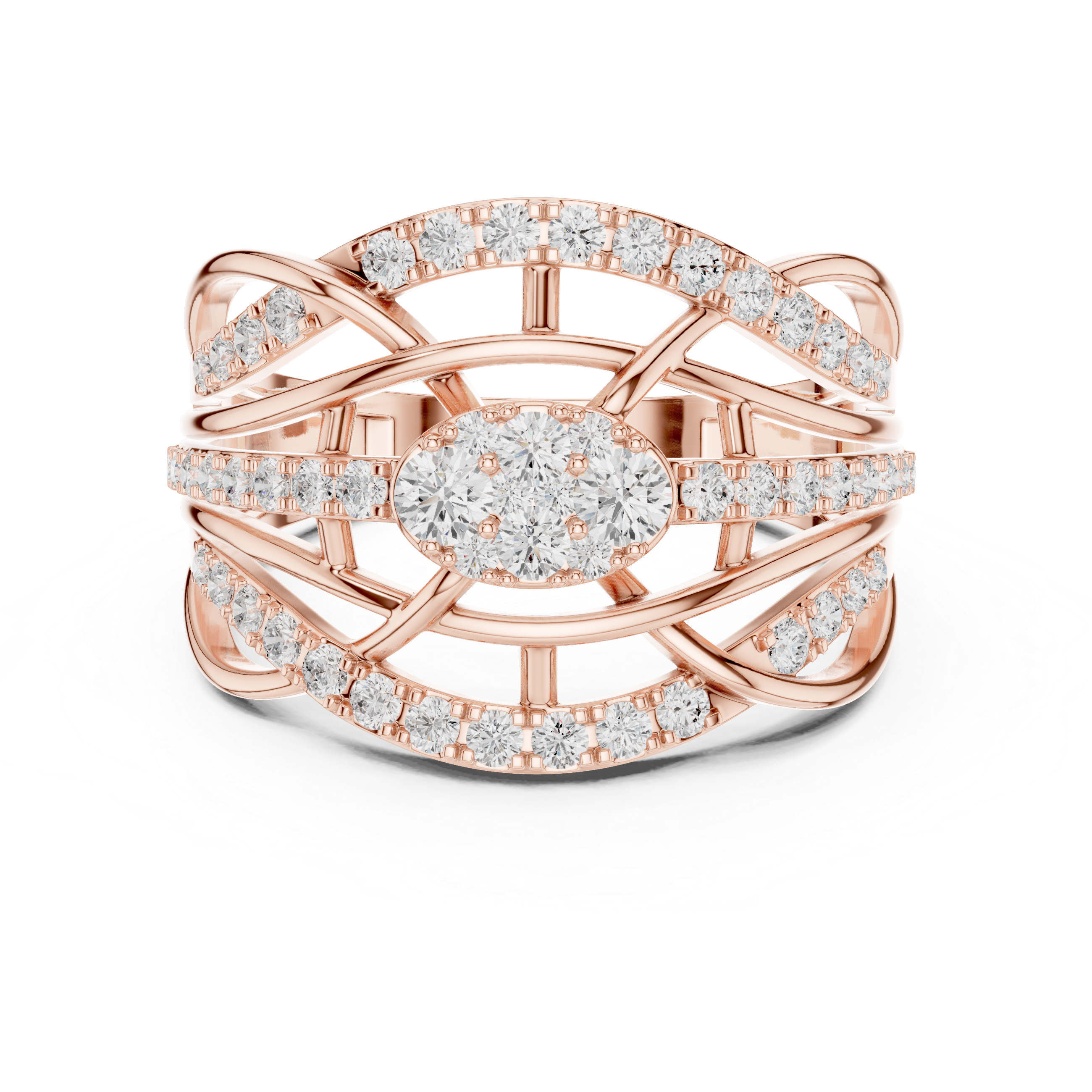 Rosewood Charm Lab Grown Diamond Ring