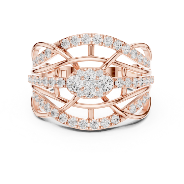 Rosewood Charm Lab Grown Diamond Ring