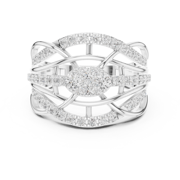 Rosewood Charm Lab Grown Diamond Ring