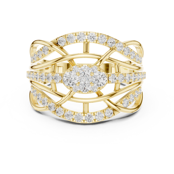 Rosewood Charm Lab Grown Diamond Ring