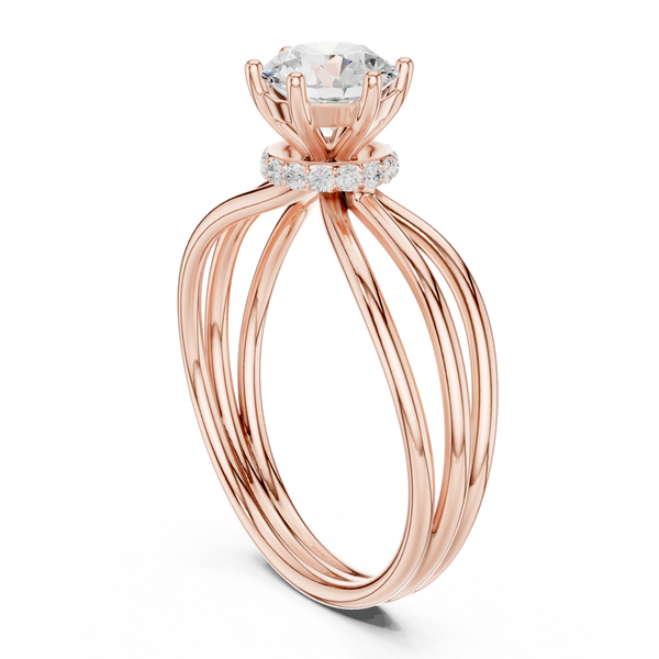 Onyx Breeze Lab Grown Diamond Ring