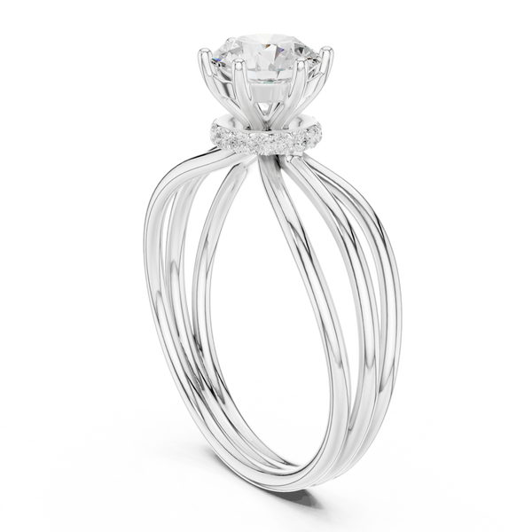 Onyx Breeze Lab Grown Diamond Ring
