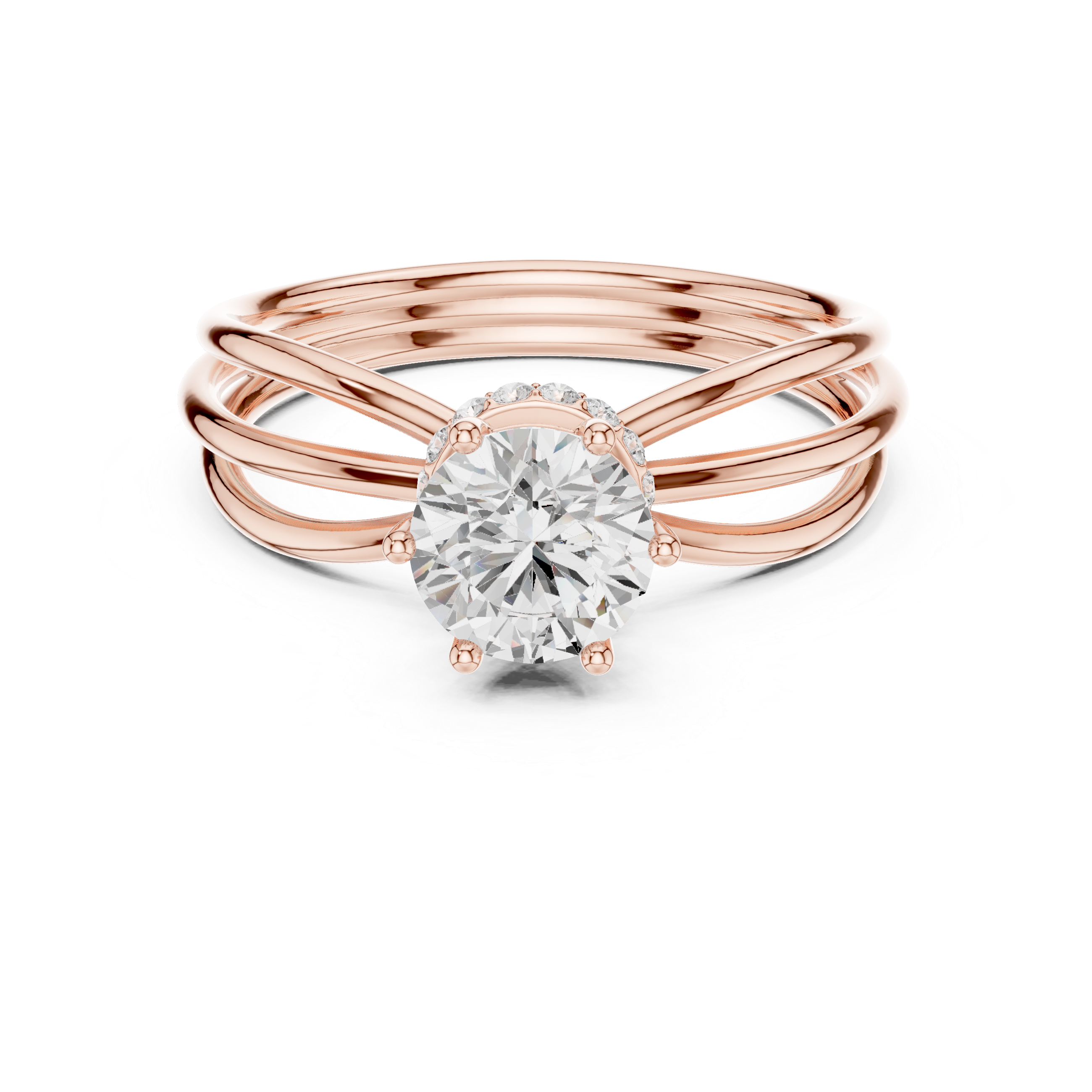 Onyx Breeze Lab Grown Diamond Ring