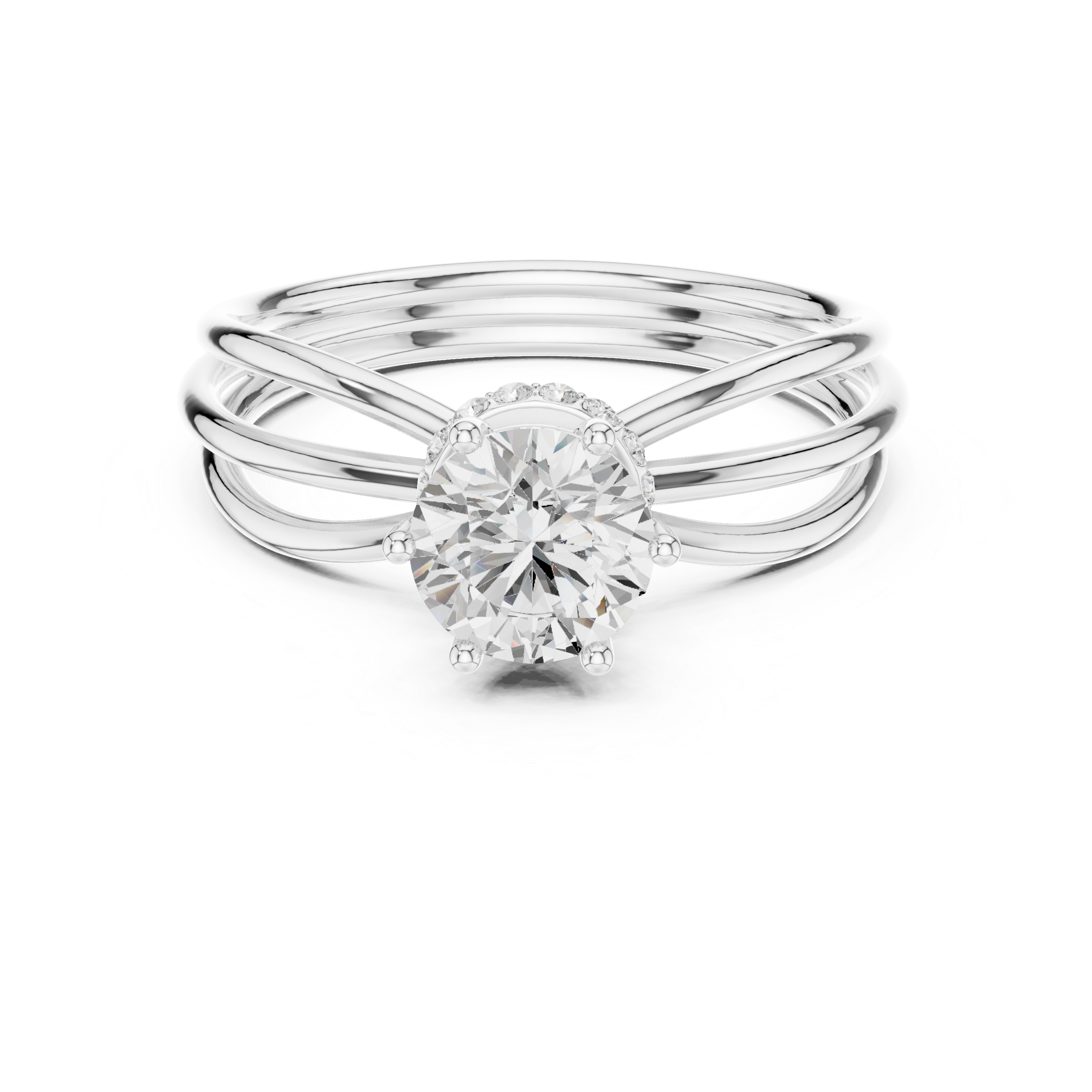 Onyx Breeze Lab Grown Diamond Ring