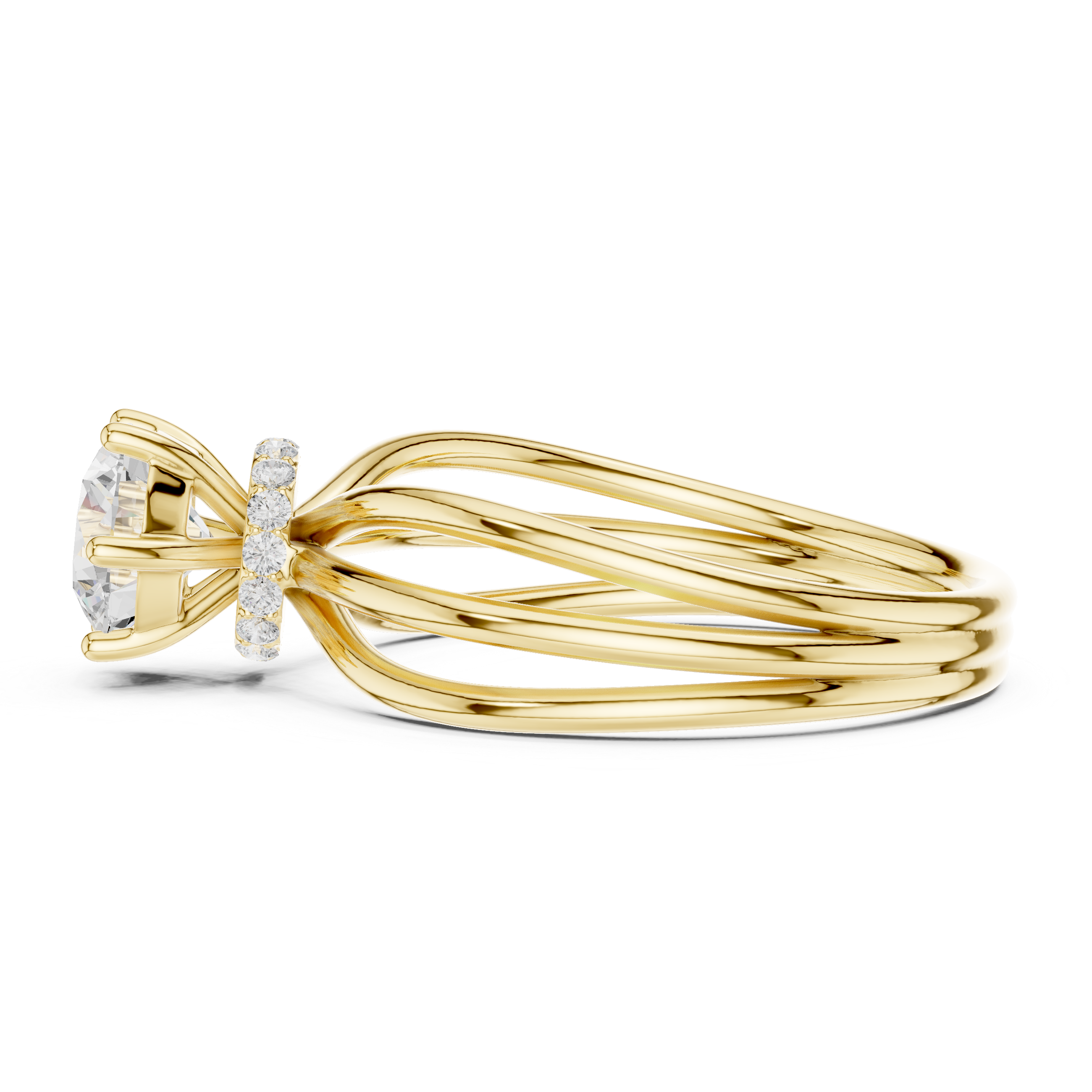 Onyx Breeze Lab Grown Diamond Ring