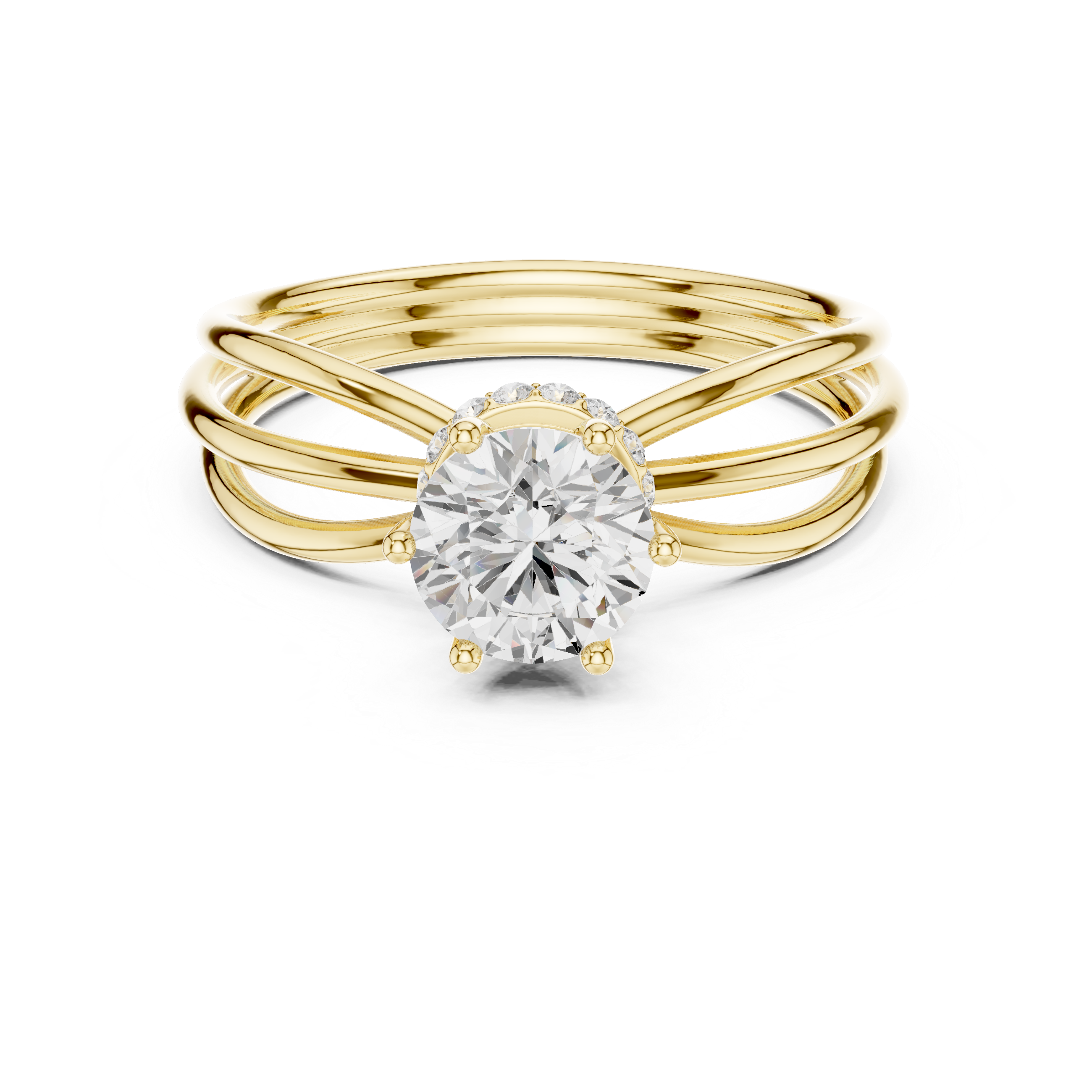 Onyx Breeze Lab Grown Diamond Ring