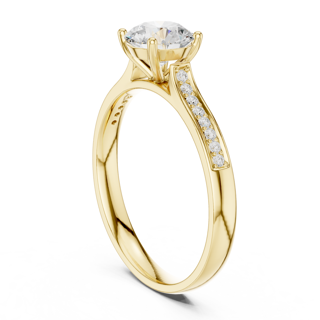 Spring Whisper Lab Grown Diamond Ring