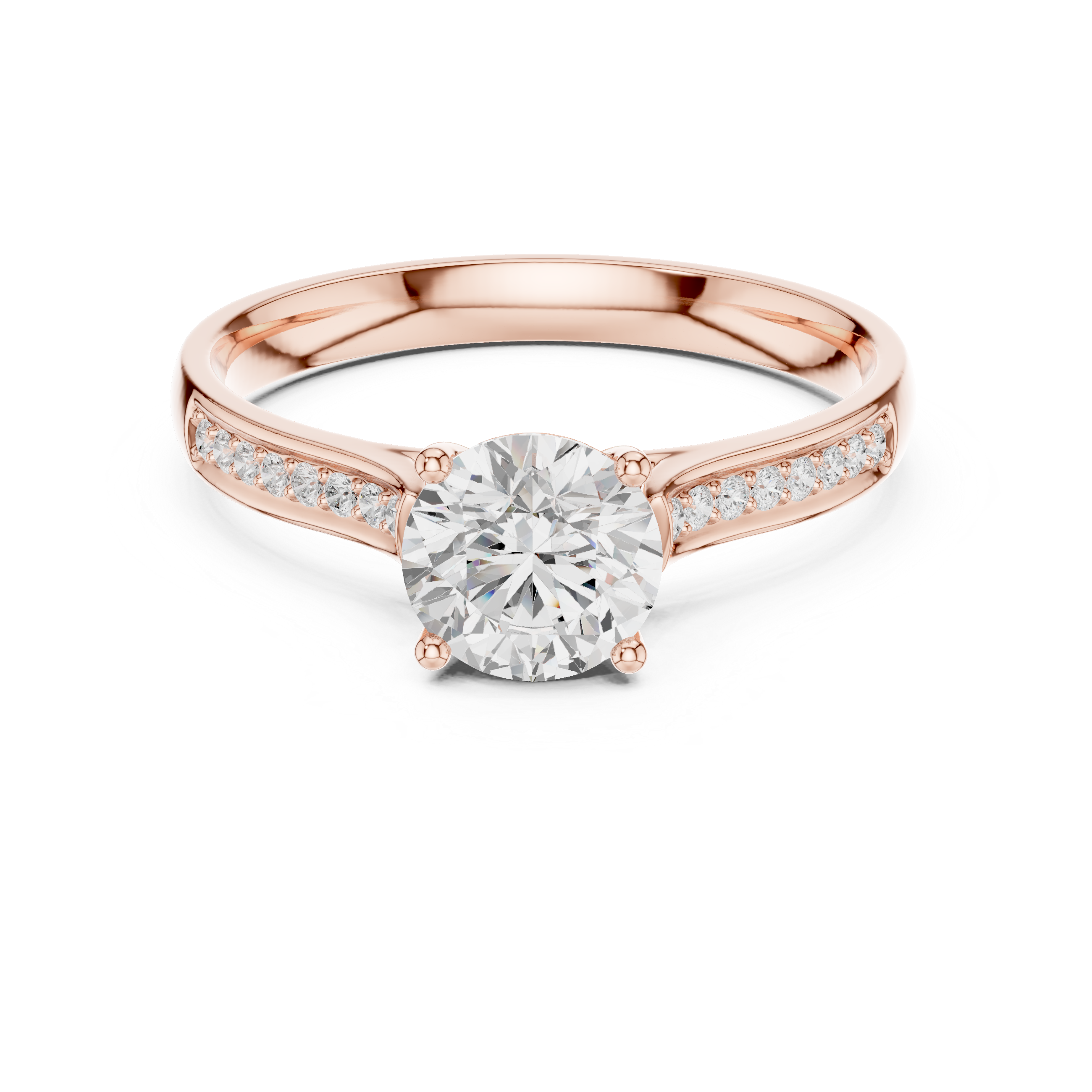 Spring Whisper Lab Grown Diamond Ring