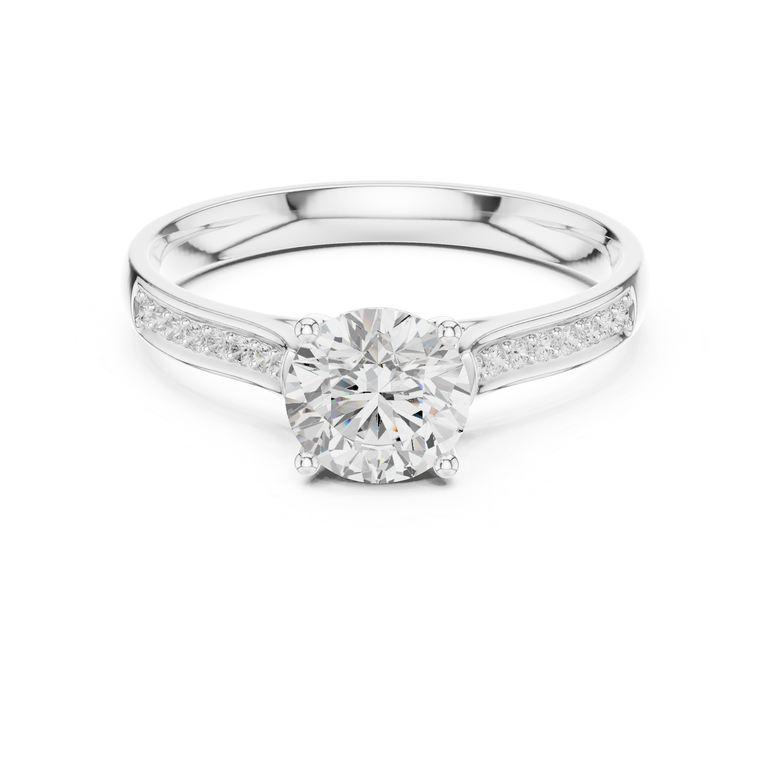 Spring Whisper Lab Grown Diamond Ring