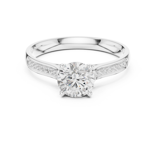 Spring Whisper Lab Grown Diamond Ring