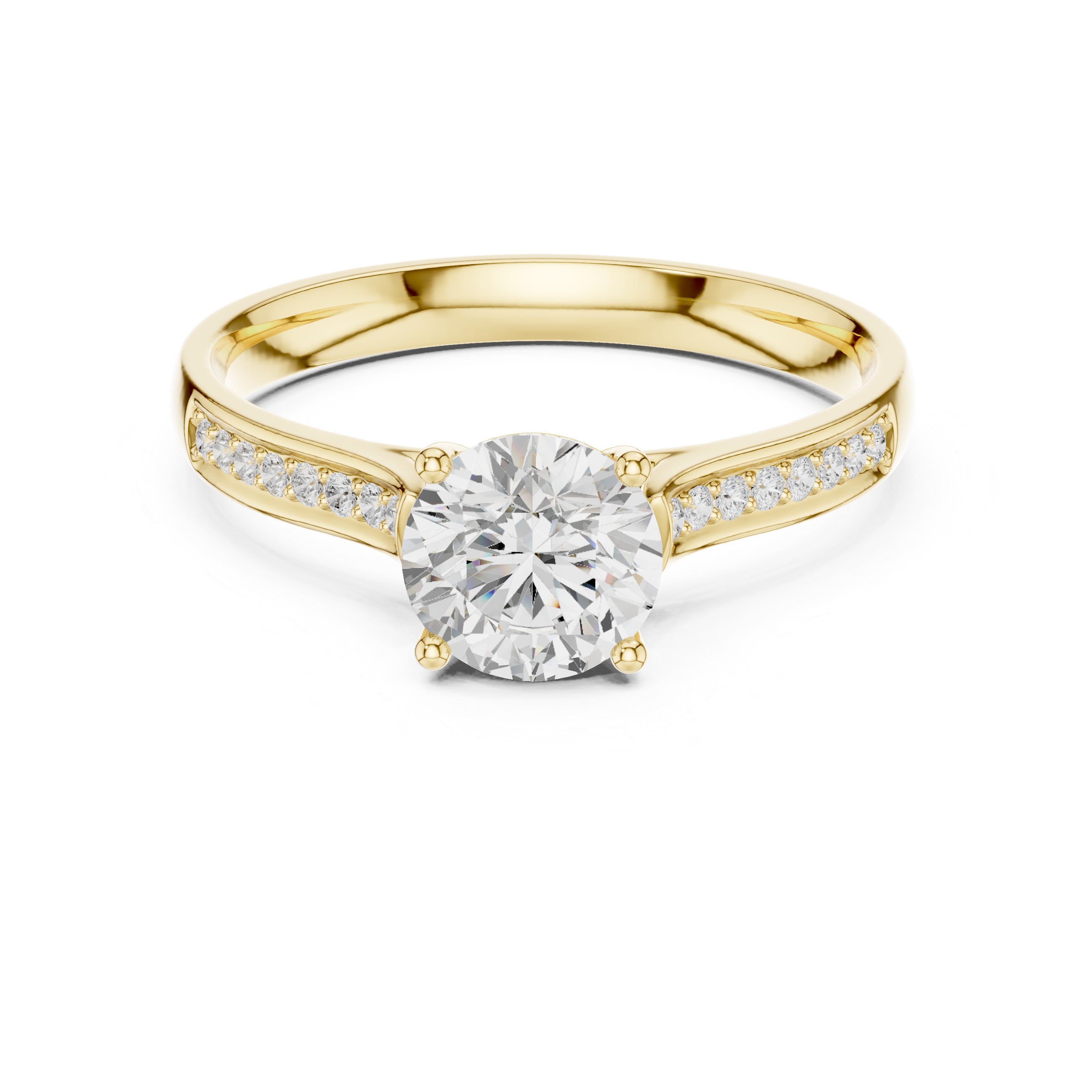 Spring Whisper Lab Grown Diamond Ring