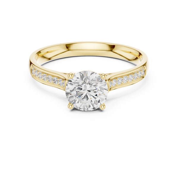 Spring Whisper Lab Grown Diamond Ring