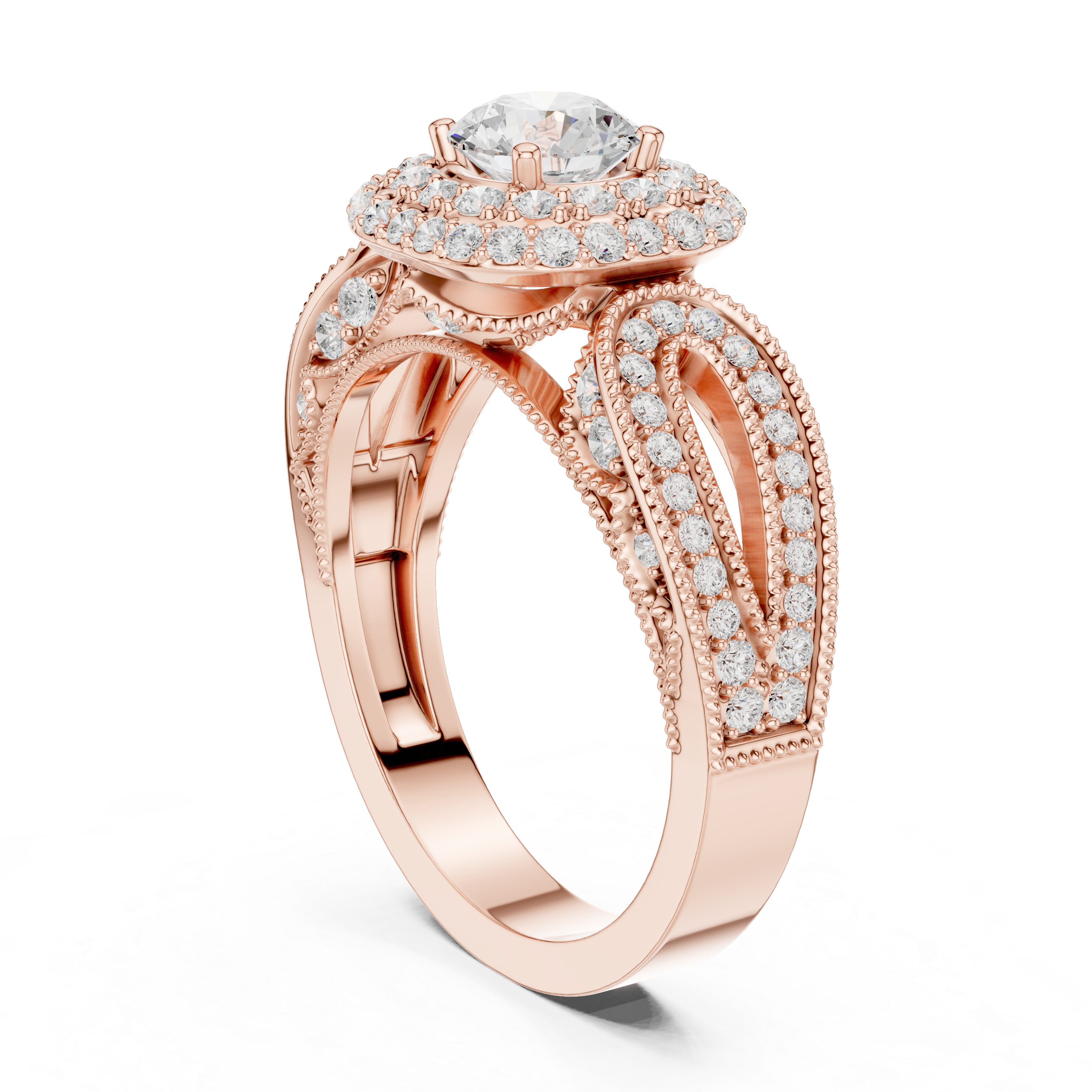 Meadow Charm Lab Grown Diamond Ring