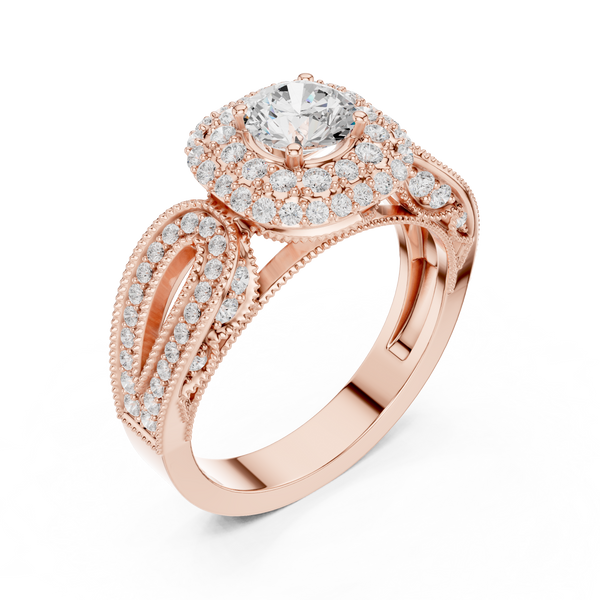 Meadow Charm Lab Grown Diamond Ring