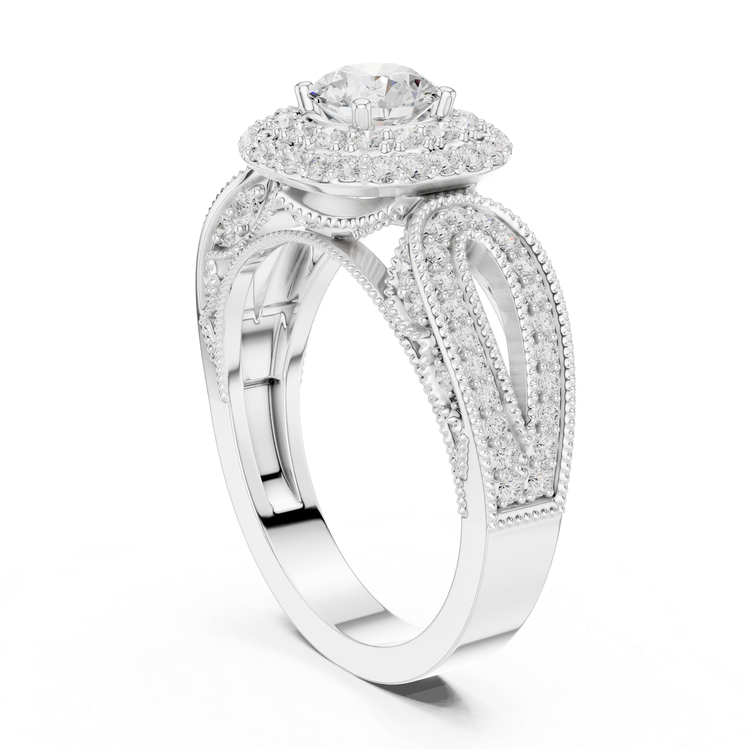 Meadow Charm Lab Grown Diamond Ring