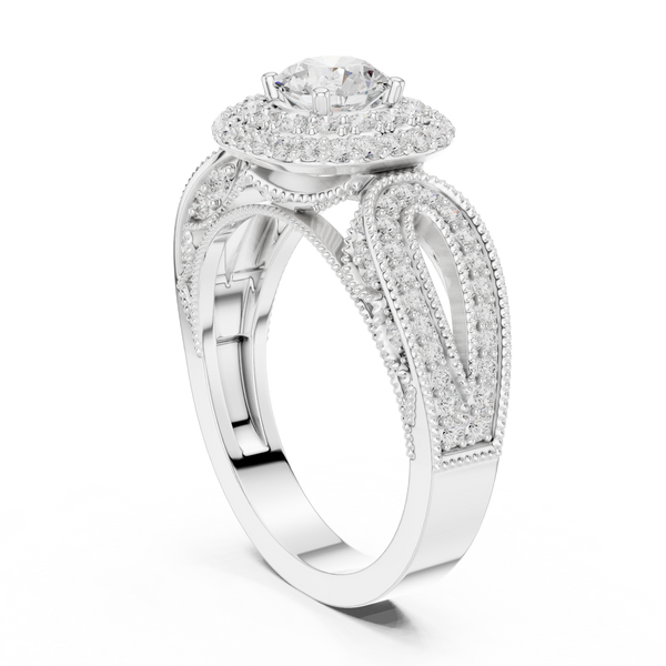Meadow Charm Lab Grown Diamond Ring
