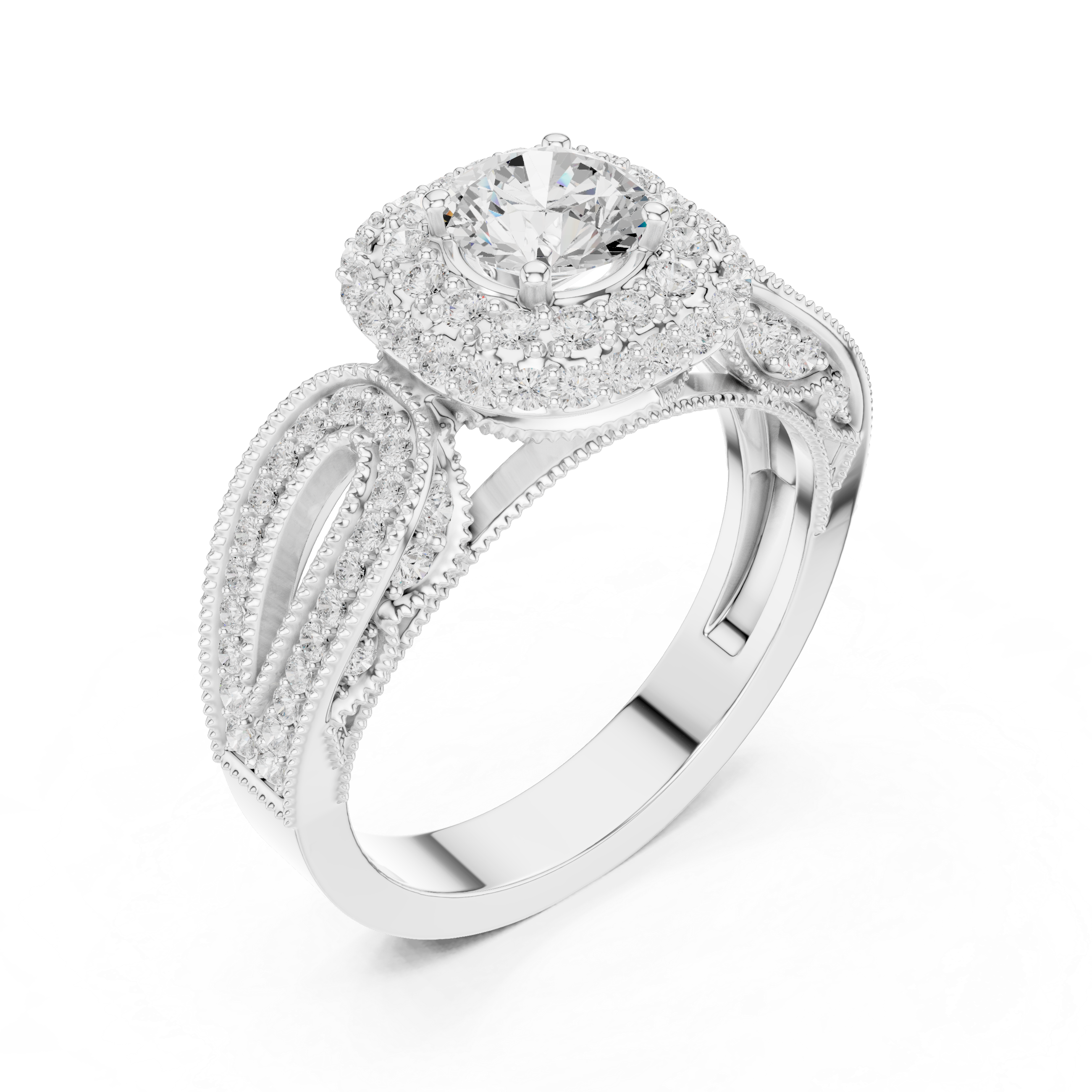 Meadow Charm Lab Grown Diamond Ring