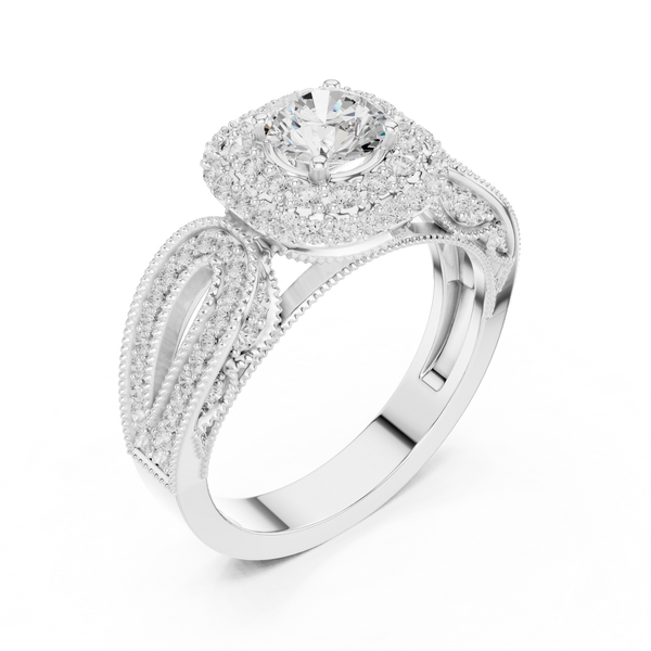Meadow Charm Lab Grown Diamond Ring