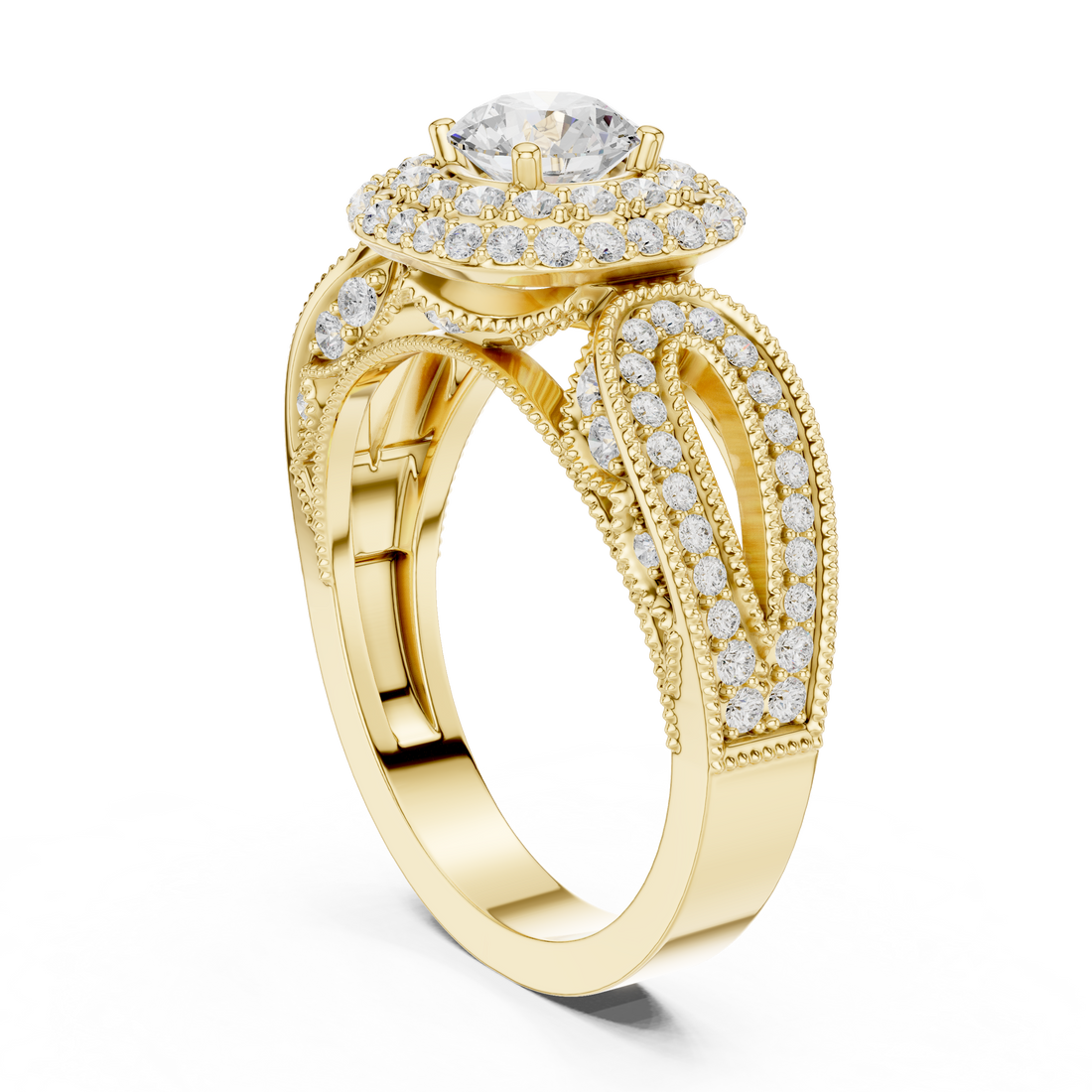 Meadow Charm Lab Grown Diamond Ring